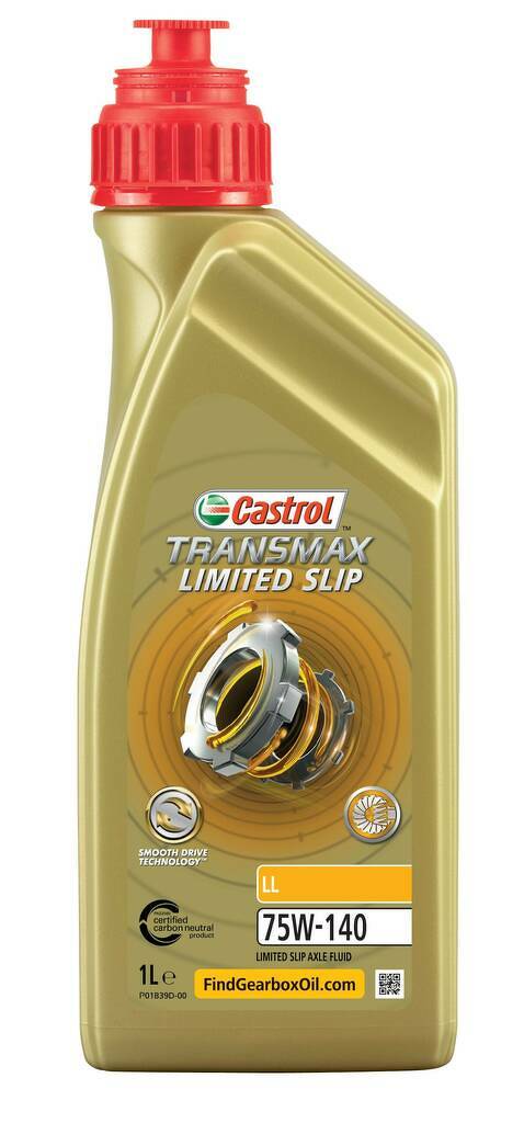 Масло Castrol трансмиссионное 75/140 Transmax Limited Slip LL GL5 1 л