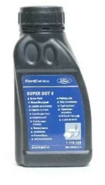 Тормозная жидкость ford super dot-4 (0.25l)