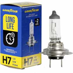 Лампа галогенная H7 12 V 55 W (PX26d) Long Life