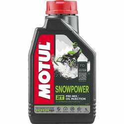 Motul масло моторное полусинтетическое snowpower 2t 1 л