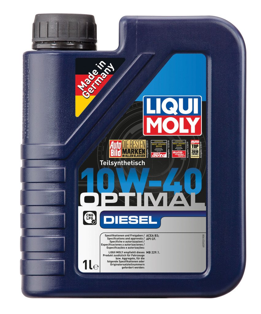 Моторное масло Optimal Diesel 10W-40 (Полусинтетическое, 1л)