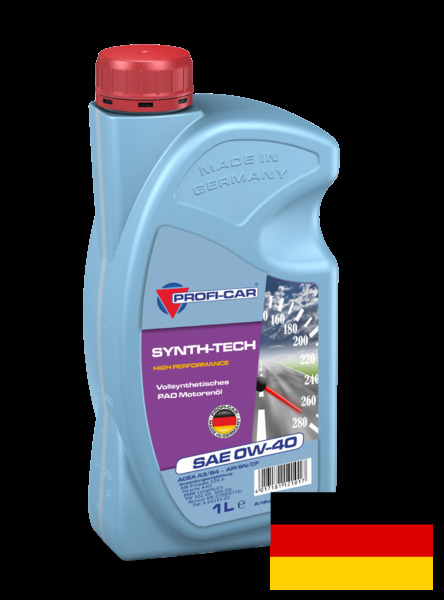 PROF 0W40 (1 L) Synth-Tech 4000 SAE_масло моторное API: SJCF PROFI-CAR 12101