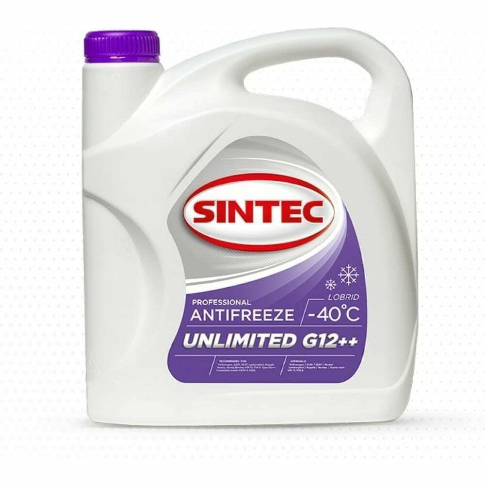 Антифриз Sintec Unlimited G12++ violet -40 1кг