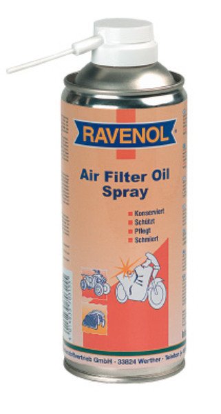 1360301-400-05-000_Пропит.масло-спрей для поролон.фильтров RAVENOL Air Filter Oil-Spray (0,4л)