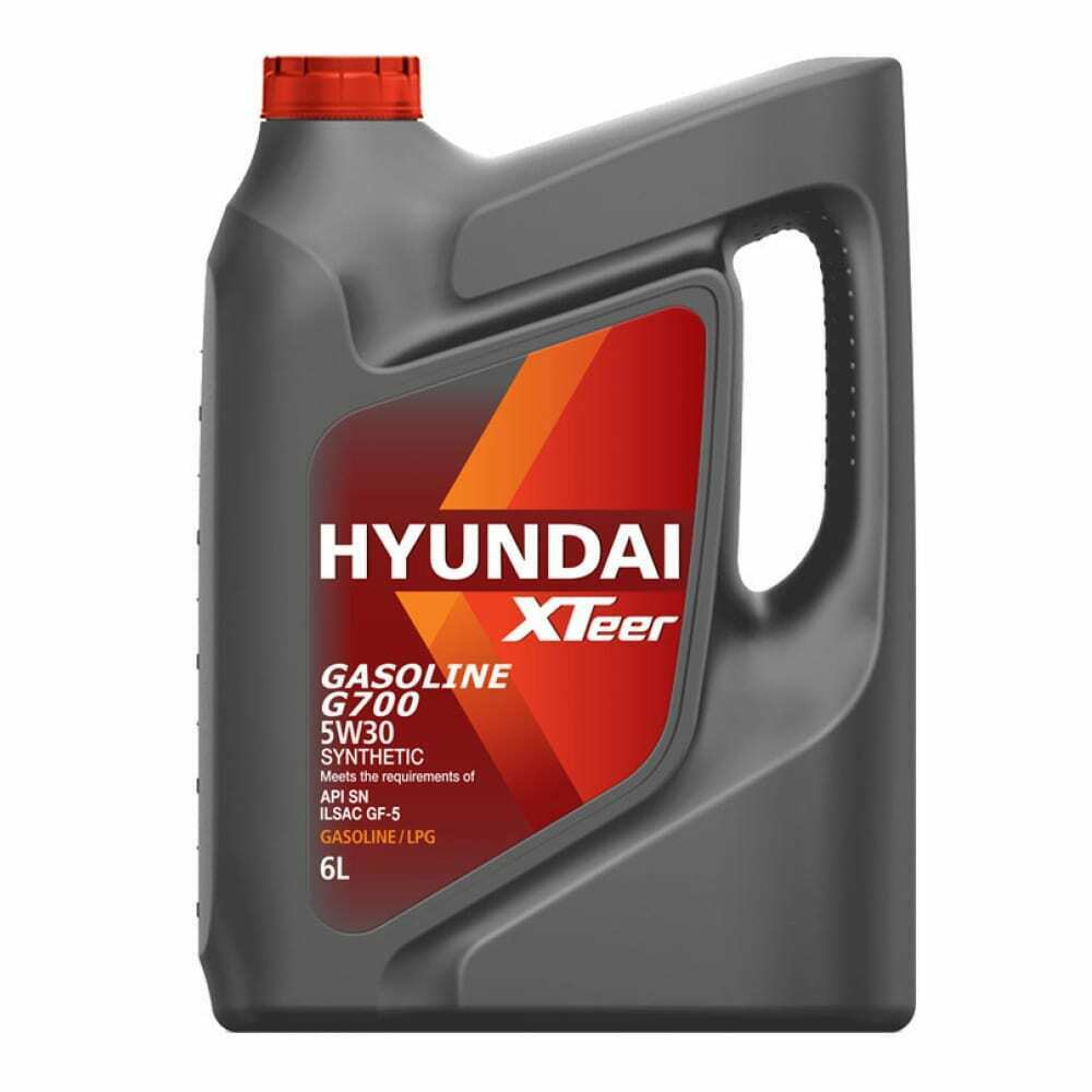 Hyundai xteer gasoline g700 5w-30 (6l)_масло моторн.! синт.\ api sp, ilsac gf-5, gf-6