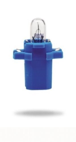 Лампа (2w) 12v bax8.3d приборная панель, пластмассовый голубой цоколь