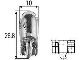 L-BEHR-HELLA 8GP003594-121 Лампа накаливания (12V W5W) (min-10) 1063548