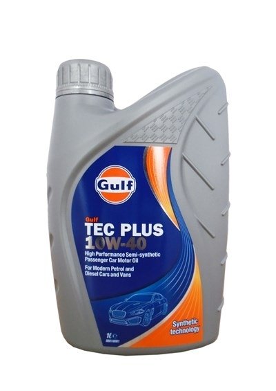 Моторное масло GULF TEC Plus, 10W-40, 1л, 5056004115115