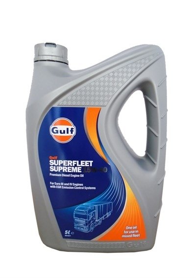 Моторное масло GULF Superfleet Supreme, 15W-40, 5л, 5056004118338
