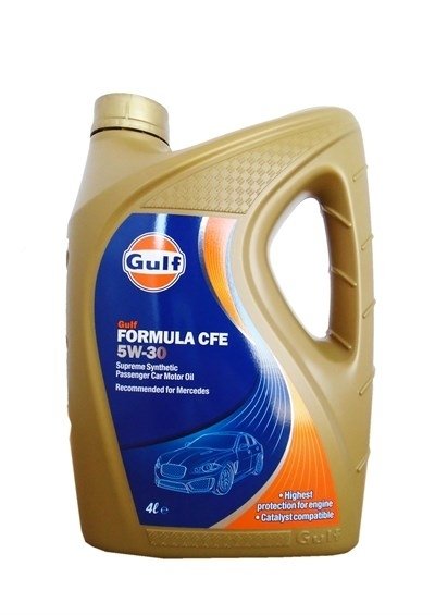 Моторное масло GULF Formula CFE, 5W-30, 4л, 5056004112329
