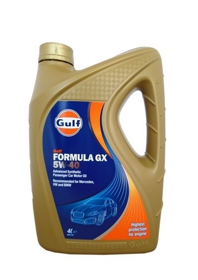 Моторное масло GULF Formula GX, 5W-40, 6л, 5056004113524