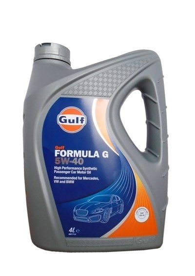 Моторное масло GULF Formula G, 5W-40, 4л, 5056004113029
