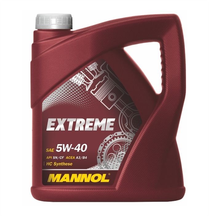 Моторное масло MANNOL EXTREME, 5W-40, 4л, EX42550