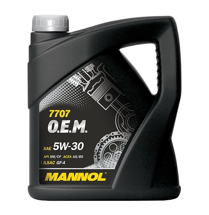 Моторное масло MANNOL 7707 O.E.M. for Ford Volvo, 5W-30, 4л , FM40152
