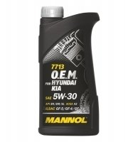 Моторное масло MANNOL 7713 O.E.M. for Hyundai Kia, 5W-30, 1л, HK10147
