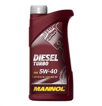Моторное масло MANNOL DIESEL TURBO, 5W-40, 1л, DT10110