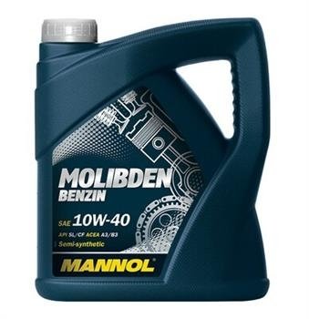 Моторное масло MANNOL MOS Benzin, 10W-40, 4л, 4036021404301