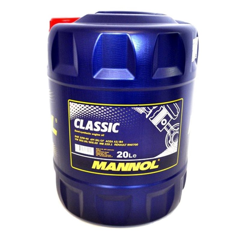 Моторное масло MANNOL Classic, 10W-40, 20л, CL16121