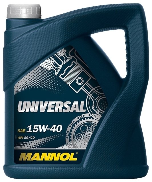 Моторное масло MANNOL UNIVERSAL, 15W-40, 4 л, UN40027