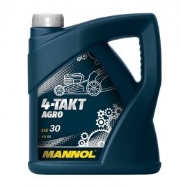 Моторное масло MANNOL 4-Takt AGRO, 30, 4 л, 4036021402055