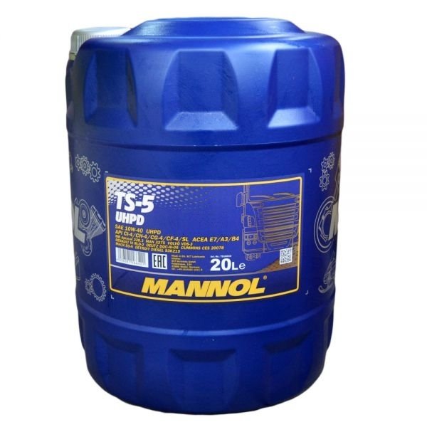 Моторное масло MANNOL TS-5 UHPD, 10W-40, 20 л, 4036021166421