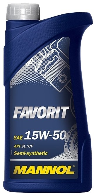 Моторное масло MANNOL FAVORIT, 15W-50, 1 л, FV10546