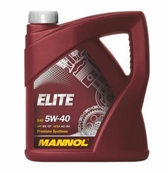 Моторное масло MANNOL ELITE, 5W-40, 4 л, 4036021404103
