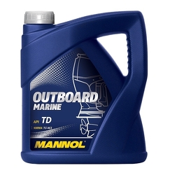 Моторное масло mannol outboard marine, 4 л, 4036021401751