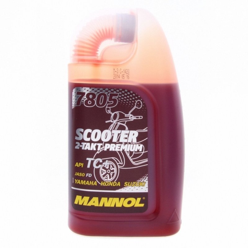 Моторное масло MANNOL 2-Takt Scooter Premium, 30, 1 л, 4036021102306