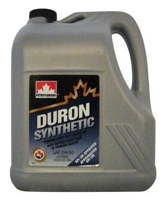 Моторное масло PETRO-CANADA Duron Synthetic, 0W-30, 4л, 055223603132