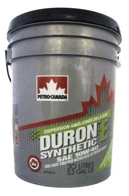 Моторное масло PETRO-CANADA Duron-E Synthetic, 10W-40, 20л, 2200000013835