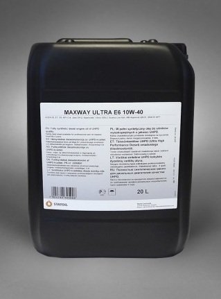Моторное масло STATOIL MaxWay Ultra E6, 10W-40, 20л, 1001037