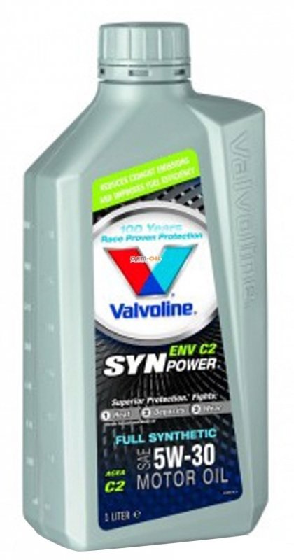 Моторное масло VALVOLINE Synpower ENV C2, 5W-30, 1л, 618606