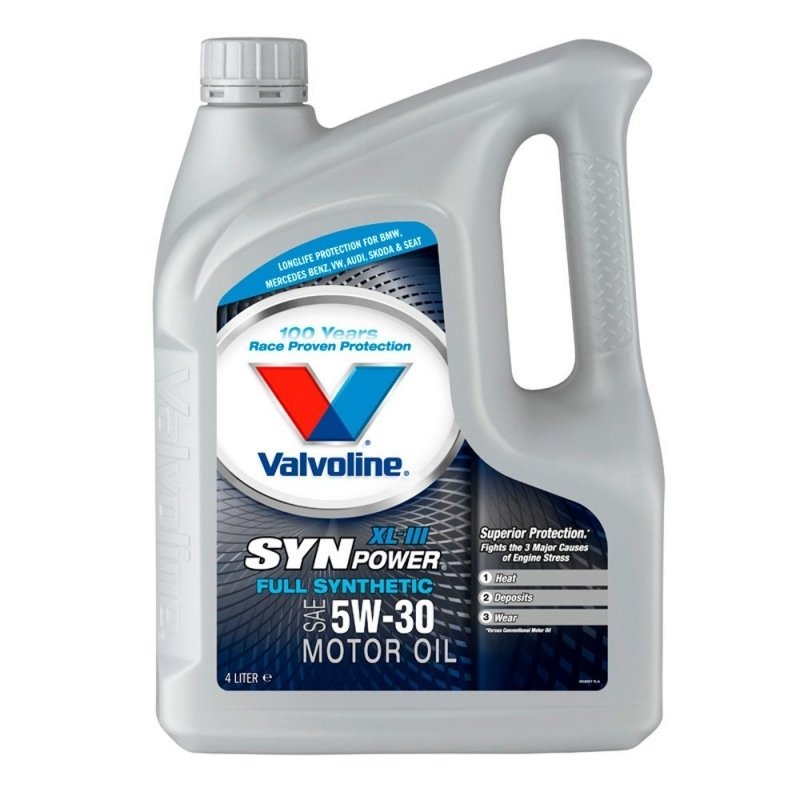 Моторное масло VALVOLINE SynPower XL-III, 5W-30, 4л, VE18367