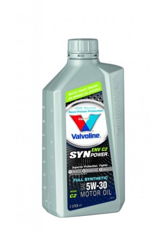 Моторное масло VALVOLINE Synpower ENV C2, 5W-30, 1л, 8710941008745