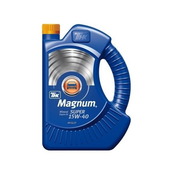 Моторное масло ТНК Magnum Super, 15W-40, 4л, 40615142
