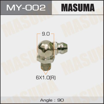 Тавотница M 6 x1-90` MASUMA MY-002