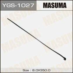 Хомут пластиковый 8,0 x 350 черный MASUMA YGS1027