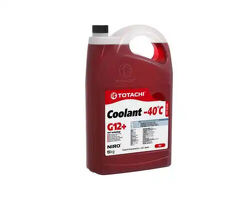 Жидкость охлаждающая TOTACHI NIRO COOLANT Red -40C G12+ 5кг