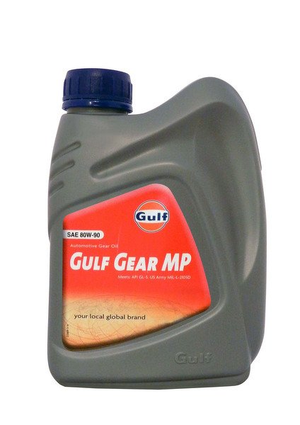 Трансмиссионное масло GULF Gear MP SAE 80W-90 (1л)
