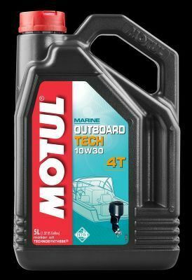 Масло моторное для водной техники 10w-30 motul 5л outboard tech 4t api sj sg