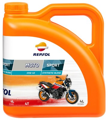 Моторное масло для 4-Такт REPSOL Moto Sport 4T SAE 10W-40 (4л)
