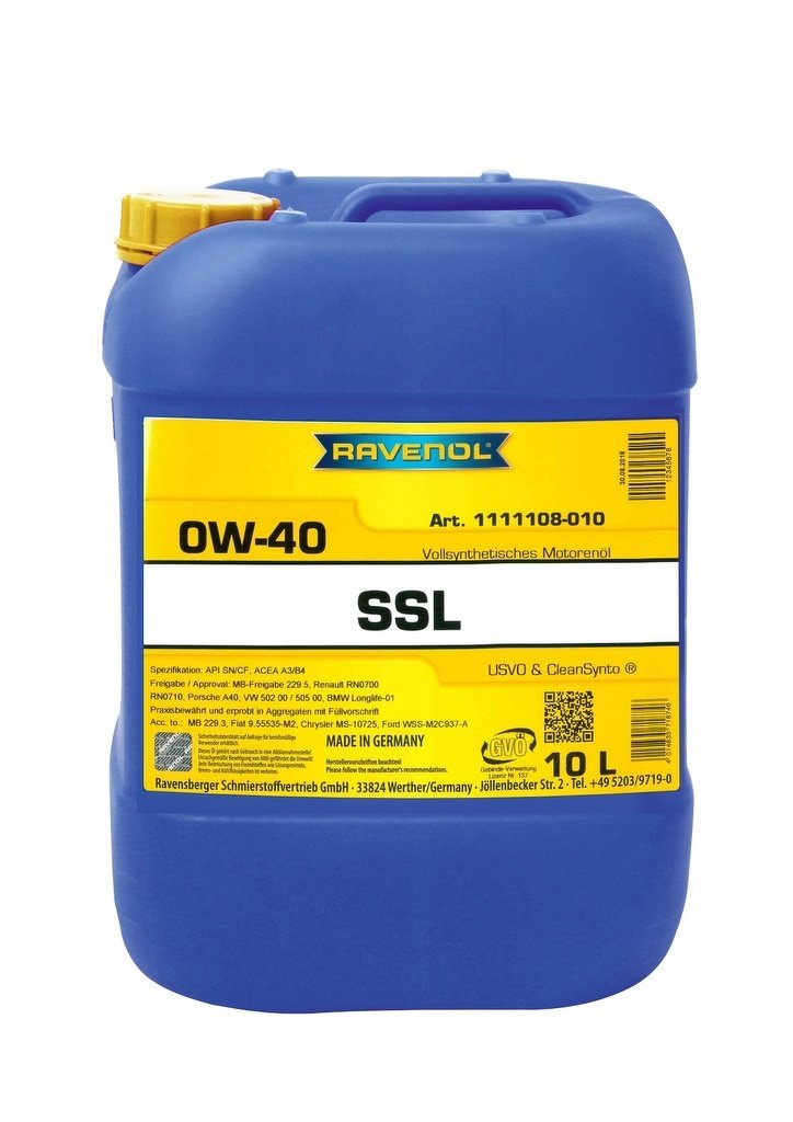 Моторное масло RAVENOL HPS, 5W-30, 1л, 4014835722811