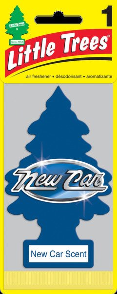 Ароматизатор подвесной пластина LITTLE TREES ёлочка ''Новая машина'' ( New Car Scent)