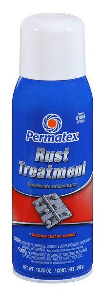Преобразователь ржавчины в грунт PERMATEX Rust Treatment Aerosol (291гр)