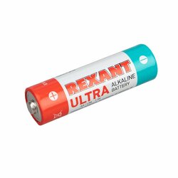 30-1025_Ультра алкалиновая батарейка AA/LR6 1.5 V 2 шт. блистер REXANT