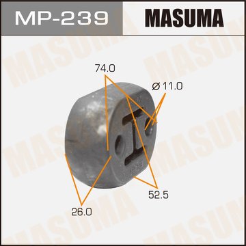 Резинка крепления глушителя Masuma MP-239
