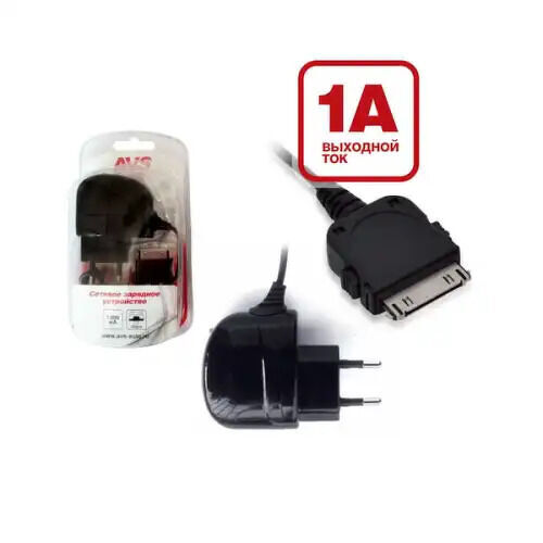 Сетевое зарядное устройство AVS для iphone 4 TIP-402