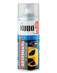 Краска аэрозольная Kudo 601 черная 520 мл KU-4034