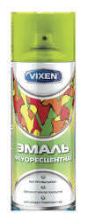 Краска-спрей vixen vx-54005 эмаль флуоресцентная зеленая 520мл (12шт/уп)